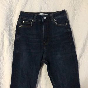 Zara High Waisted Skinny Jeans